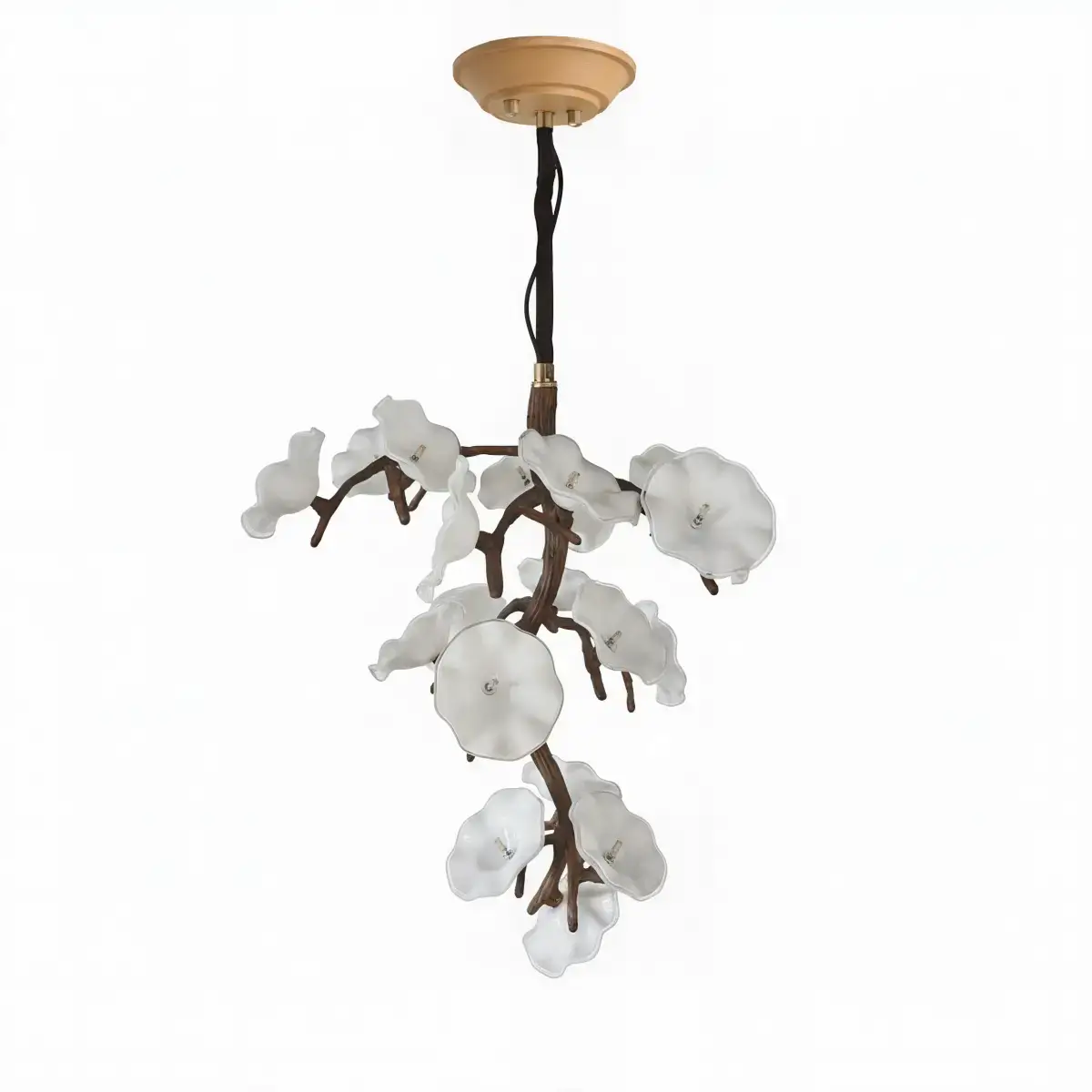 Rustic Rattan Nest Pendant